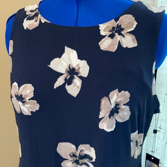 Tommy Hilfiger sleeveless, short shift dress, blue - Picture 2 of 4